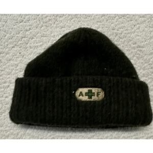 Vintage Abercrombie & Fitch Wool Beanie One Size